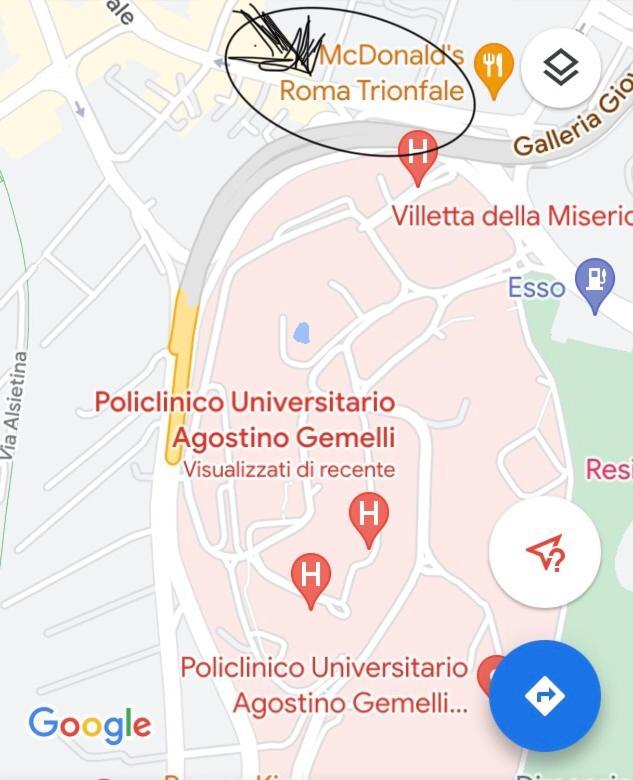 Appartamento Le Terrazze Della Farnesina Policlinico Gemelli